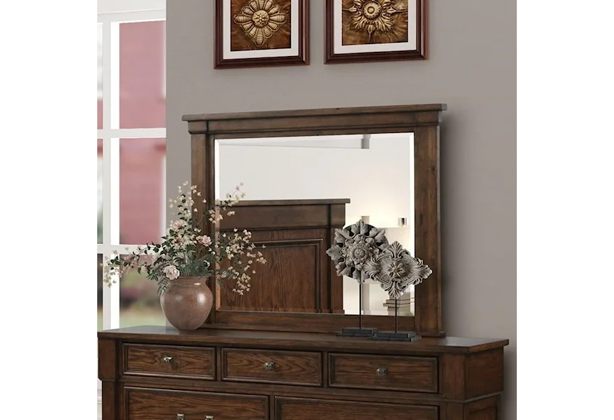 Providence Mirror  by New Classic at VanDrie Home Furnishings