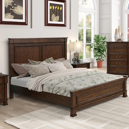 Queen Panel Bed