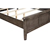 New Classic Richfield Smoke Full Platform Bed