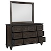 New Classic Furniture Sevilla Dresser and Mirror Set