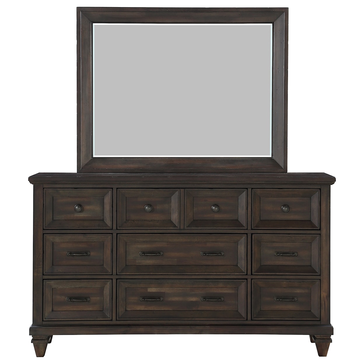 New Classic Sevilla Dresser and Mirror Set