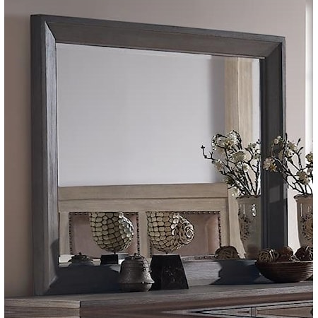 Dresser Mirror Vintage Grey