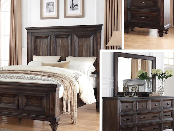 4 Piece Queen Bedroom Set