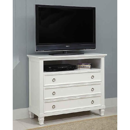 3-Drawer Media Chest