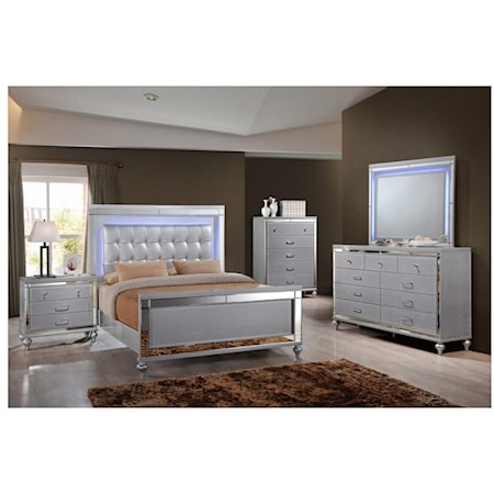 King UPH Panel Bed Package