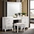 New Classic Furniture Valerie Vanity, Lighted Mirror, and Stool Set