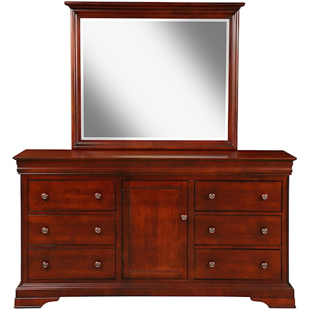 Dresser & Mirror Set