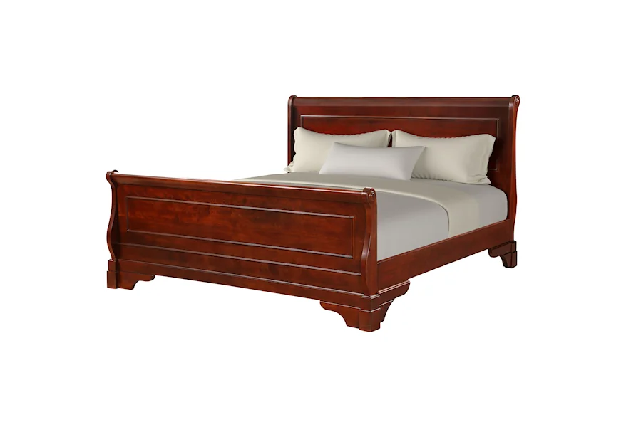 Versaille California King Sleigh Bed by New Classic at Dream Home Interiors