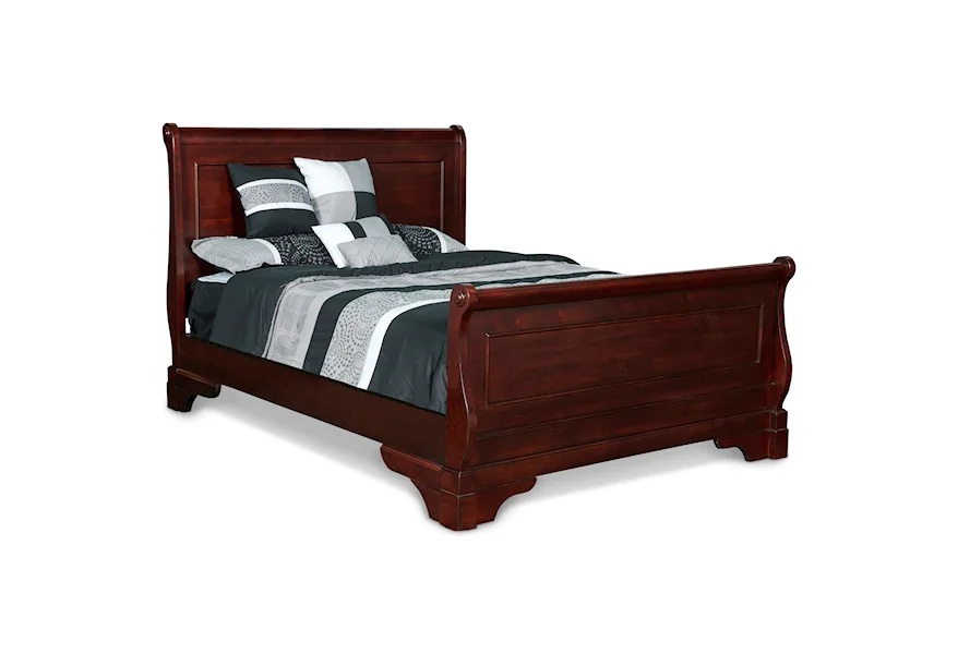 Versaille Twin Sleigh Bed by New Classic at Dream Home Interiors