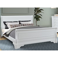 Traditional California King Sleigh Bed