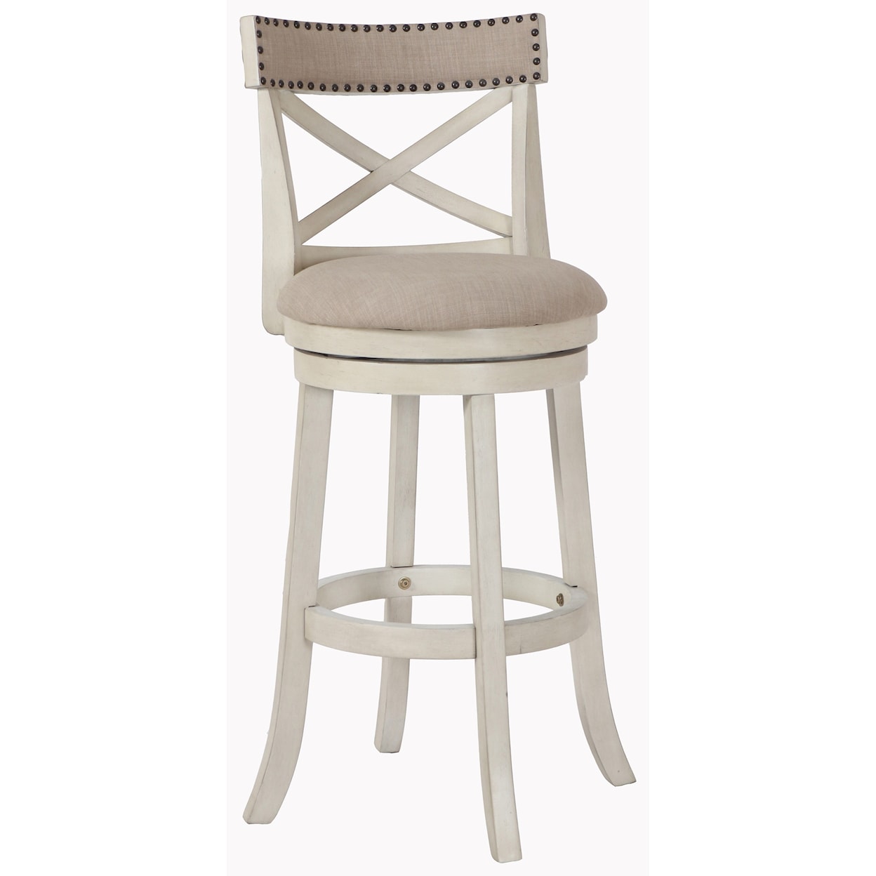 New Classic York 29" Barstool with Fabric Seat