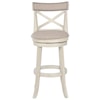 New Classic Yorkshire YORKSHIRE WHITE 30" SWIVEL STOOL |