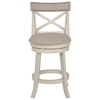 New Classic York 24" Counter Stool with Fabric Seat