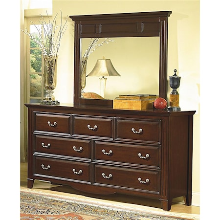 Dresser and Mirror