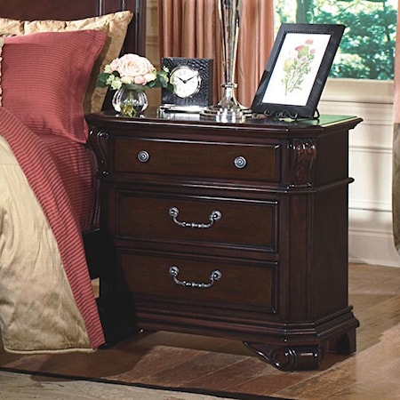 3-Drawer Nightstand