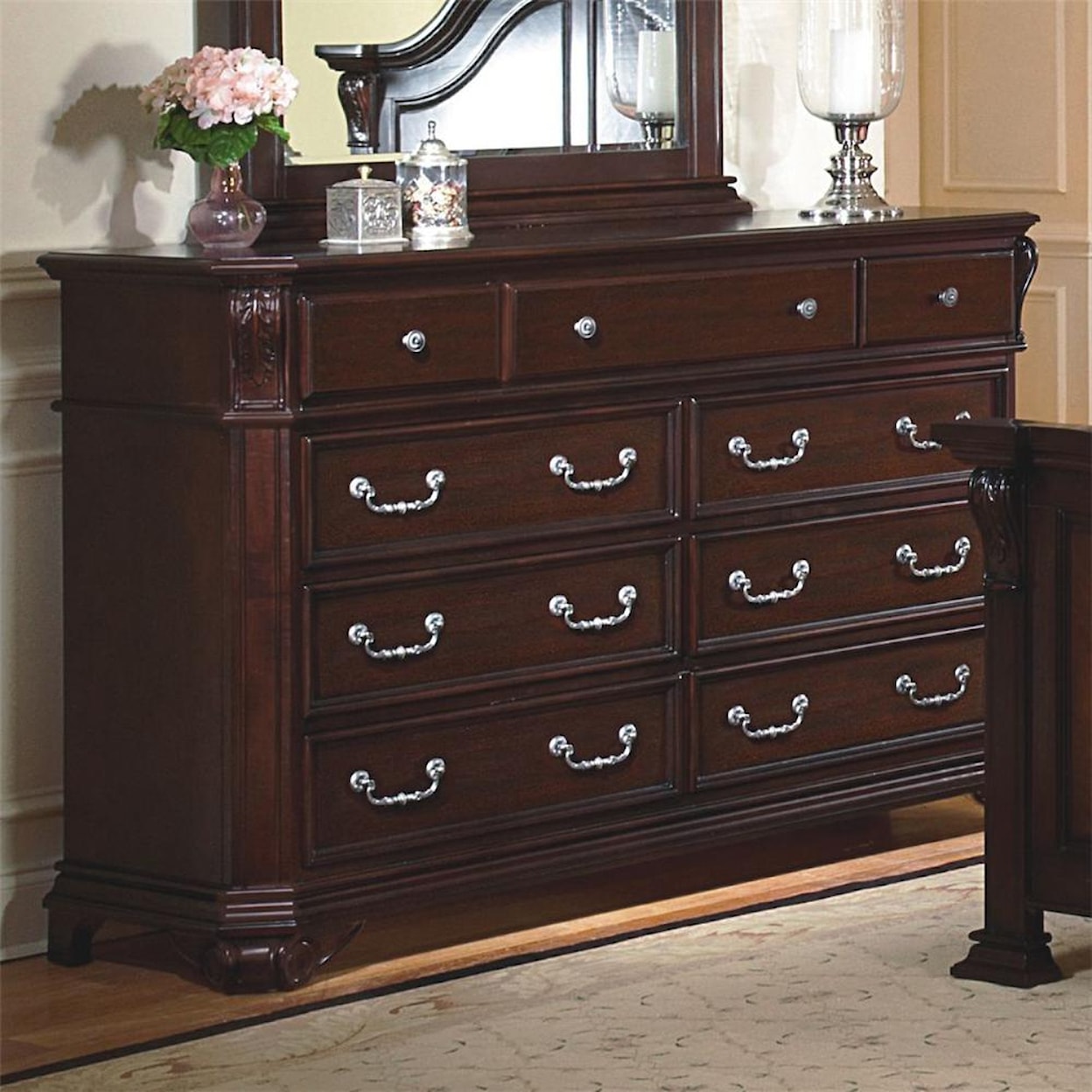 New Classic Furniture Emilie 9-Drawer Dresser