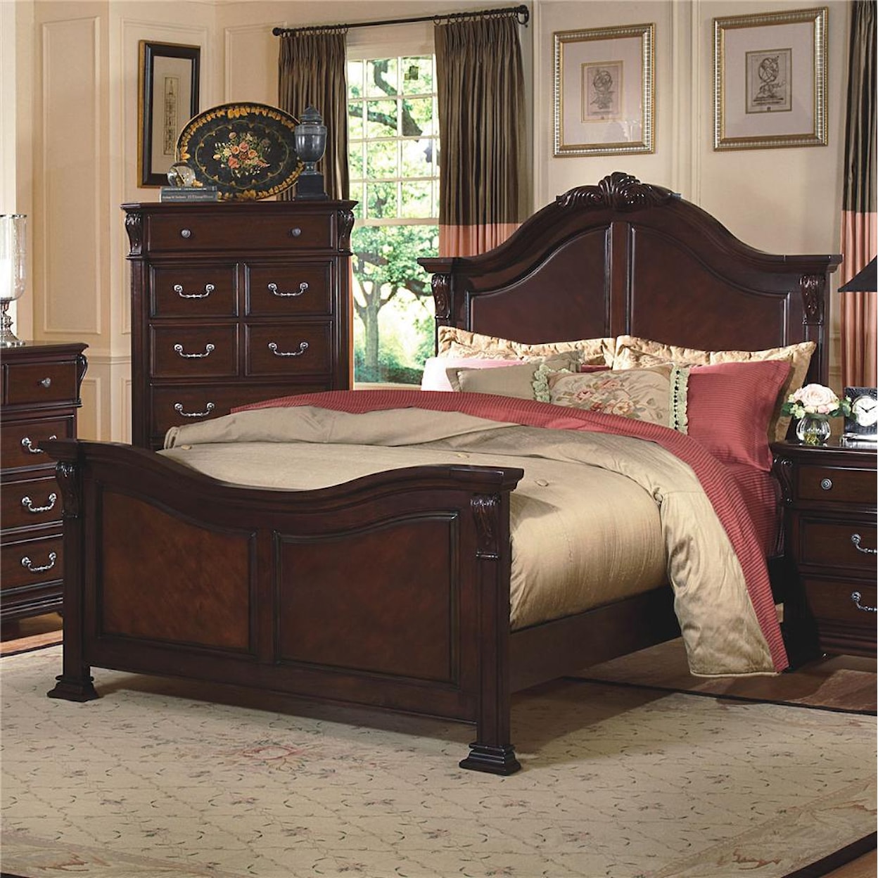 New Classic Emilie California King Poster Bed
