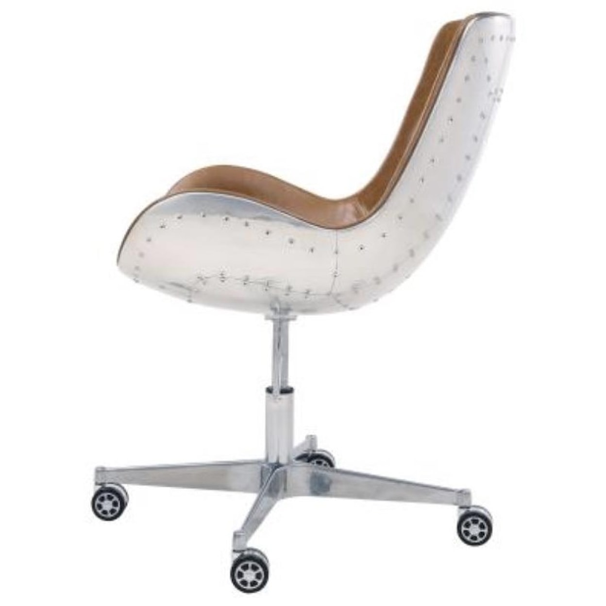 Happy Chair Abner Abner Office Chair, Distresed Caramel