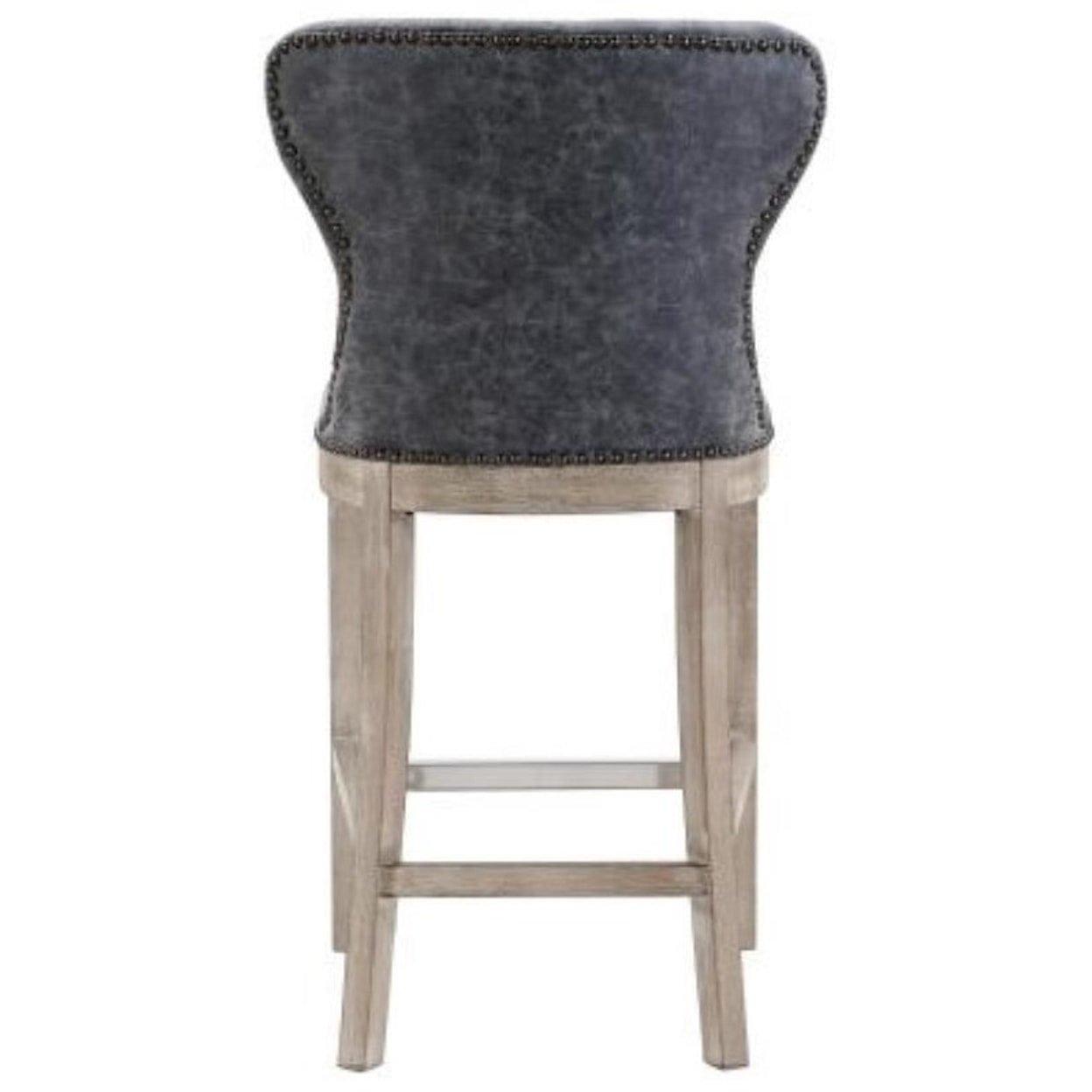 Happy Chair Dorsey Dorsey Counter Stool, Nubuck Charcoal