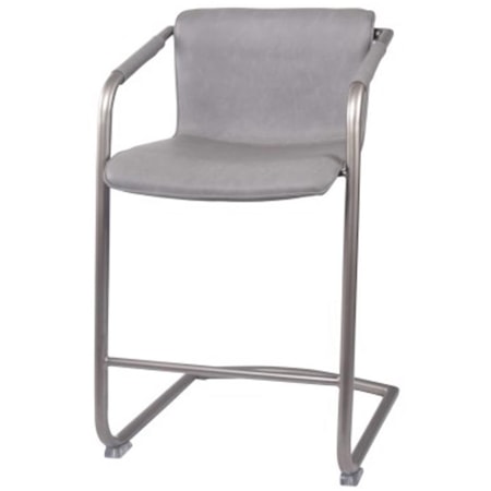 Indy Counter Stool, Antique Graphite Gray