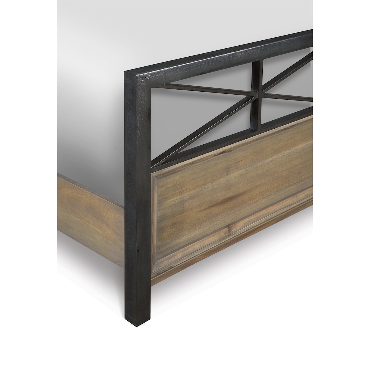 Next Generation by Magnussen Bailey Twin Metal & Wood Panel Bed