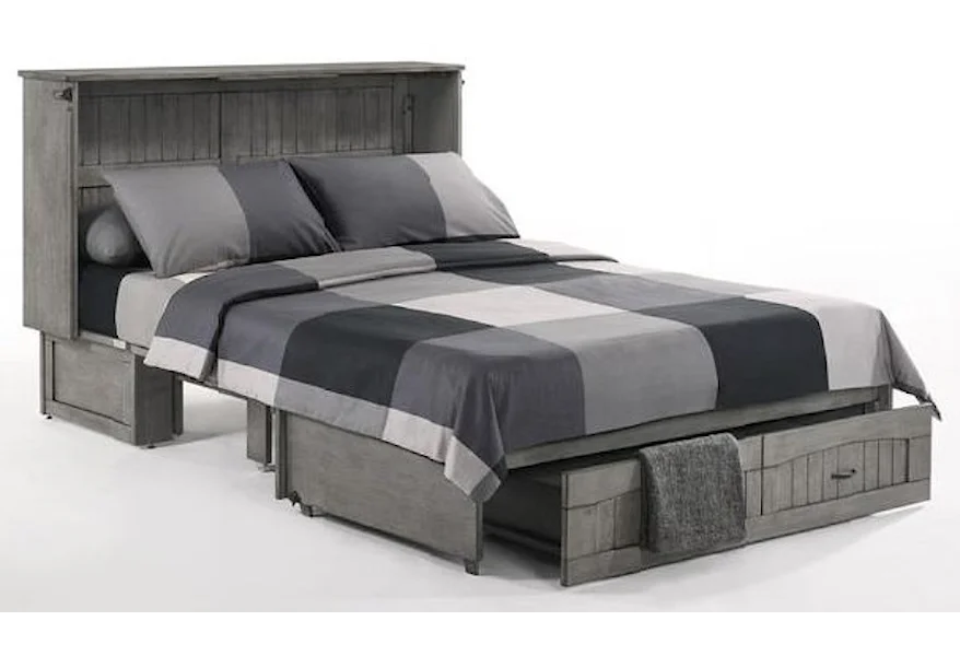 Alpine Queen Size Cabinet Bed by IQ at Walker's Furniture