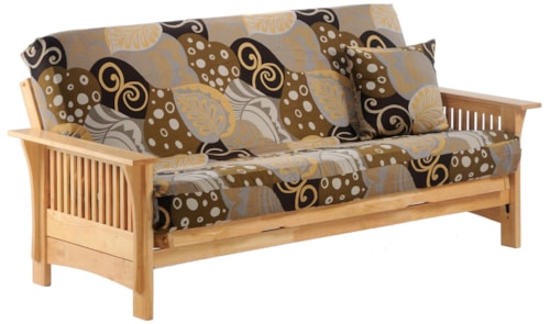 Natural Chair Size Futon
