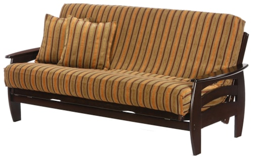 Dark Chocolate Chair Size Futon