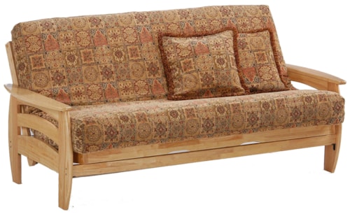 Natural Chair Size Futon