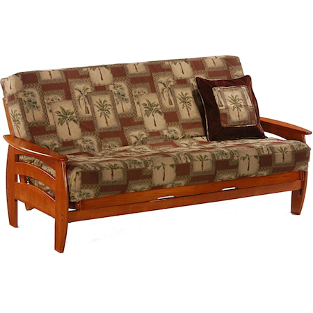 Teak Full Size Futon