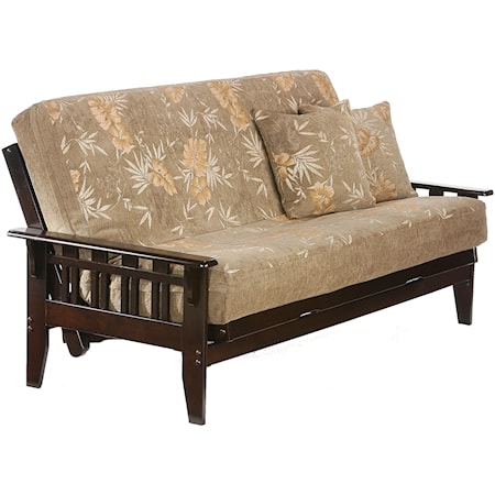 Dark Chocolate Queen Size Futon