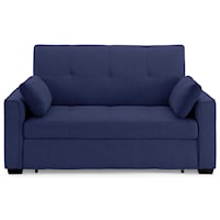 Navy Twin Sleeper Sofa