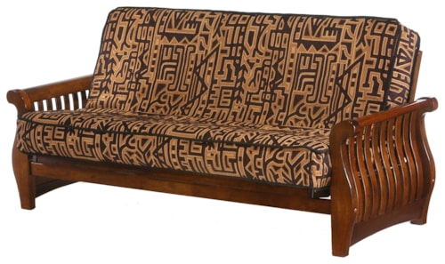 Black Walnut Chair Size Futon