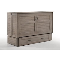 Murphy Cabinet Bed in Brushed Driftwood