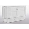 Night & Day Furniture Murphy Cabinet Bed Murphy Cabinet Bed in White Finish