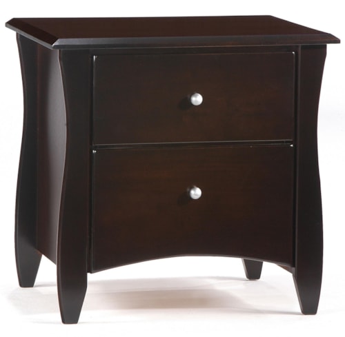 Clove 2 Drawer Night Stand