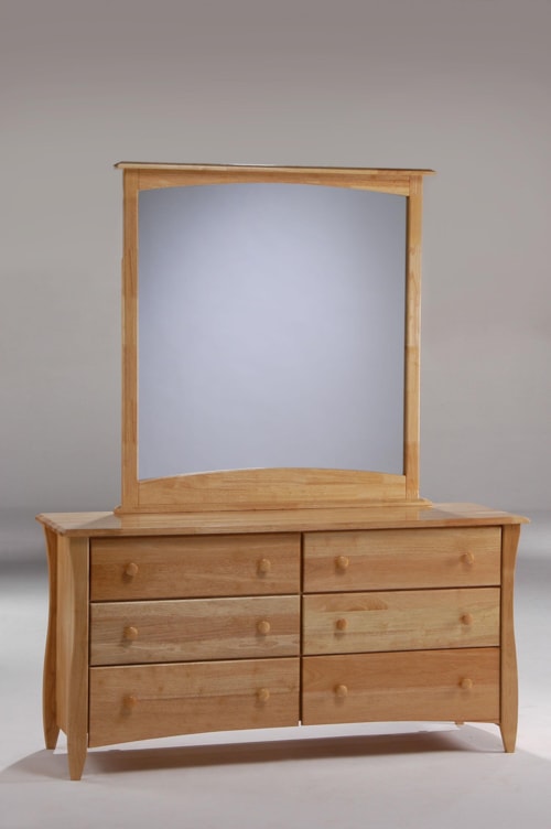 Clove Dresser and Mirror Combo