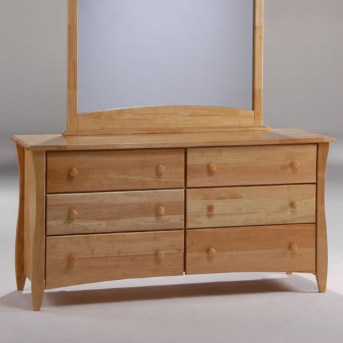 Clove 6 Drawer Dresser