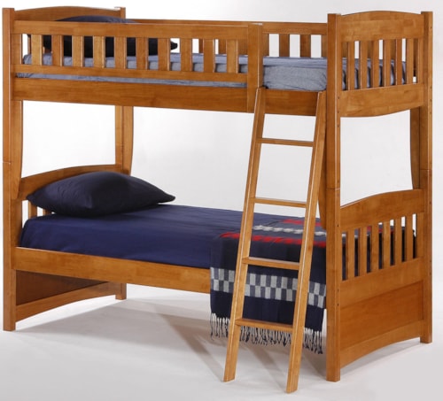 Cinnamon Twin Bunk Bed