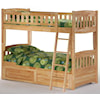 Night & Day Furniture Spice Twin Bunk Bed with Trundle