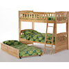 Night & Day Furniture Spice Twin Bunk Bed with Trundle
