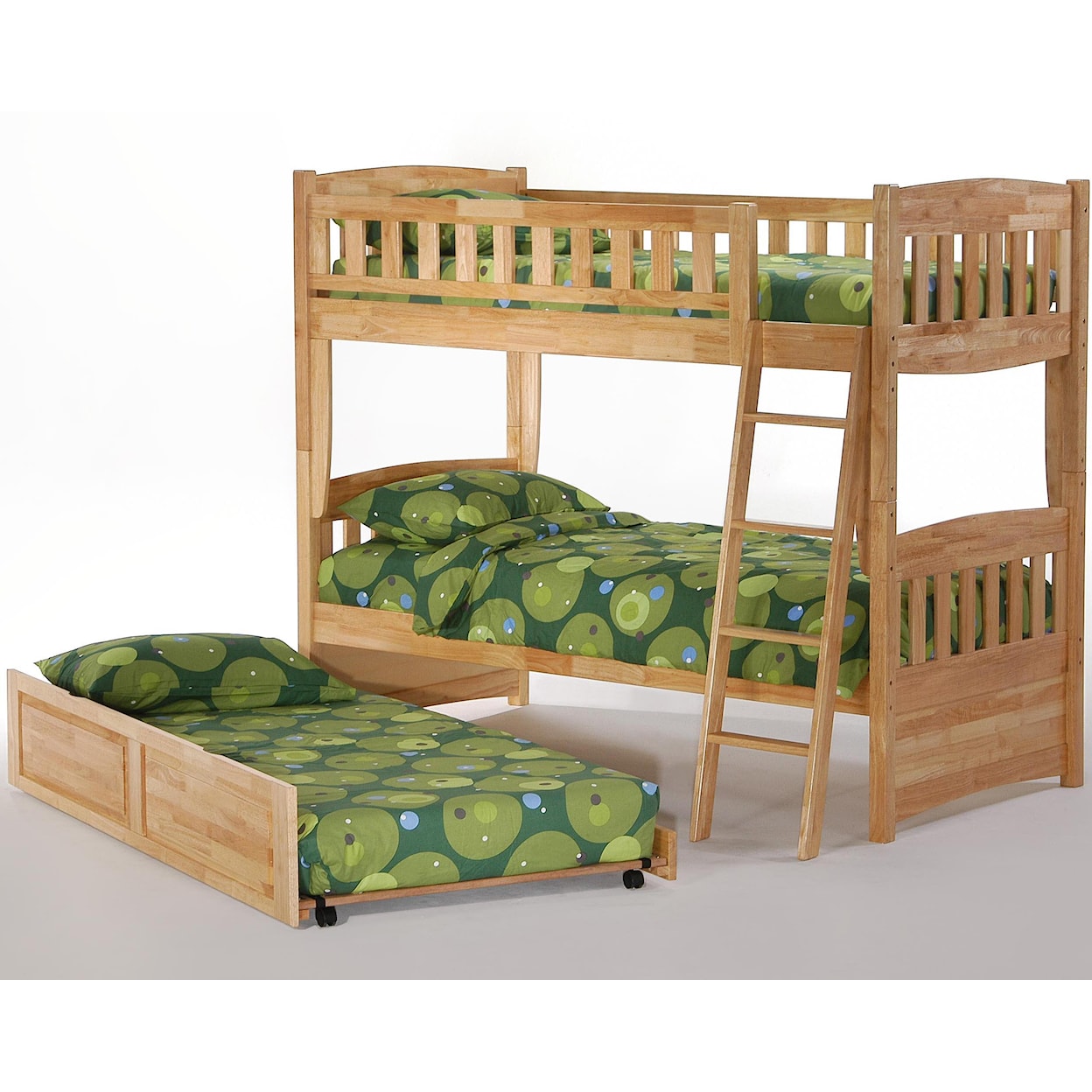 Night & Day Furniture Spice Twin Bunk Bed with Trundle