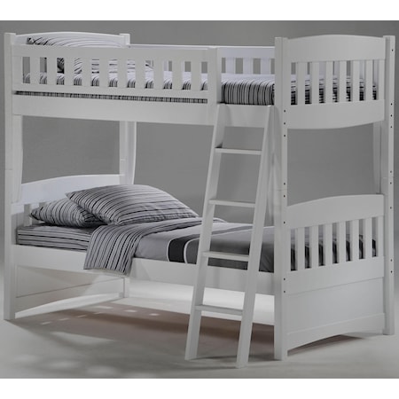 Cinnamon Twin Bunk Bed