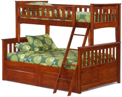 Ginger Twin/Full Bunk Bed with Storage Drawers