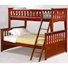 Night & Day Furniture Spice Twin/Full Bunk Bed