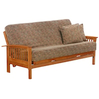 Honey Oak Full Size Futon