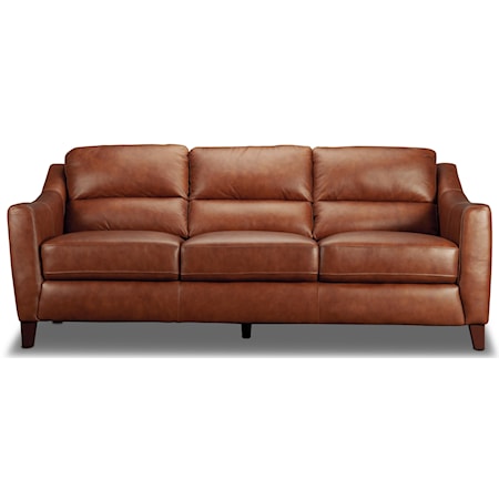 Powell Top Grain Leather Sofa