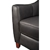 Niroflex Leather Powell Powell Top Grain Leather Sofa