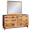 Nisley Cabinet Allentown Dresser & Mirror