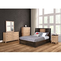 Customizable Solid Wood Queen Shoreview Bedroom Collection